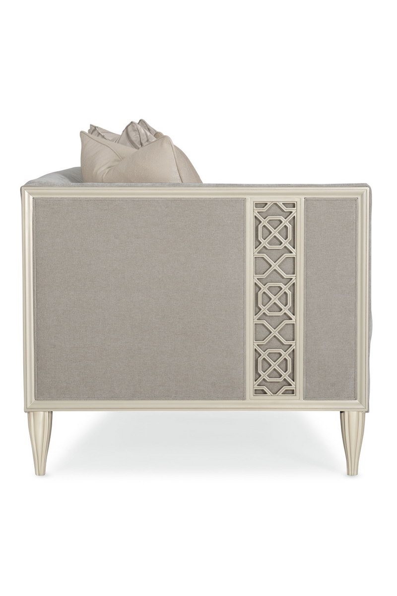 Canapé d’angle moderne taupe | Caracole Fret Knot | OROA.fr