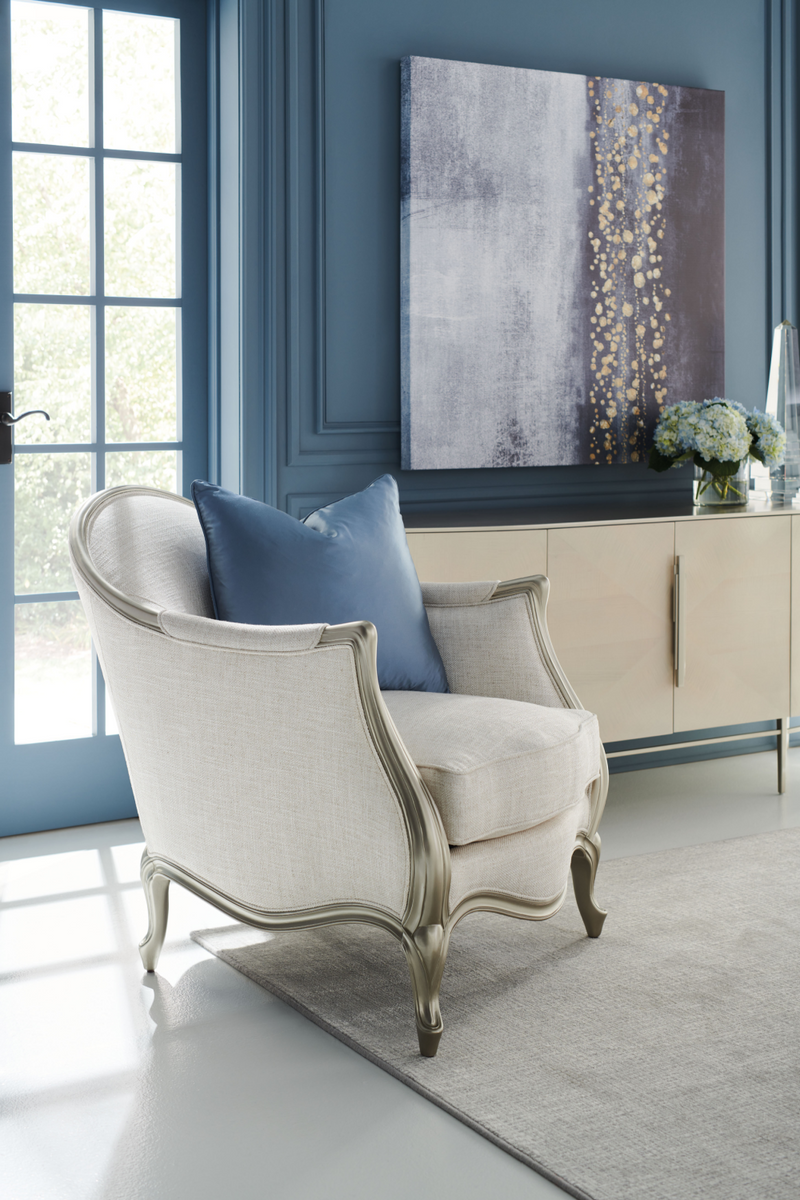 Fauteuil d’Appoint Moderne Classique | Caracole Invitation Spéciale | OROA.fr