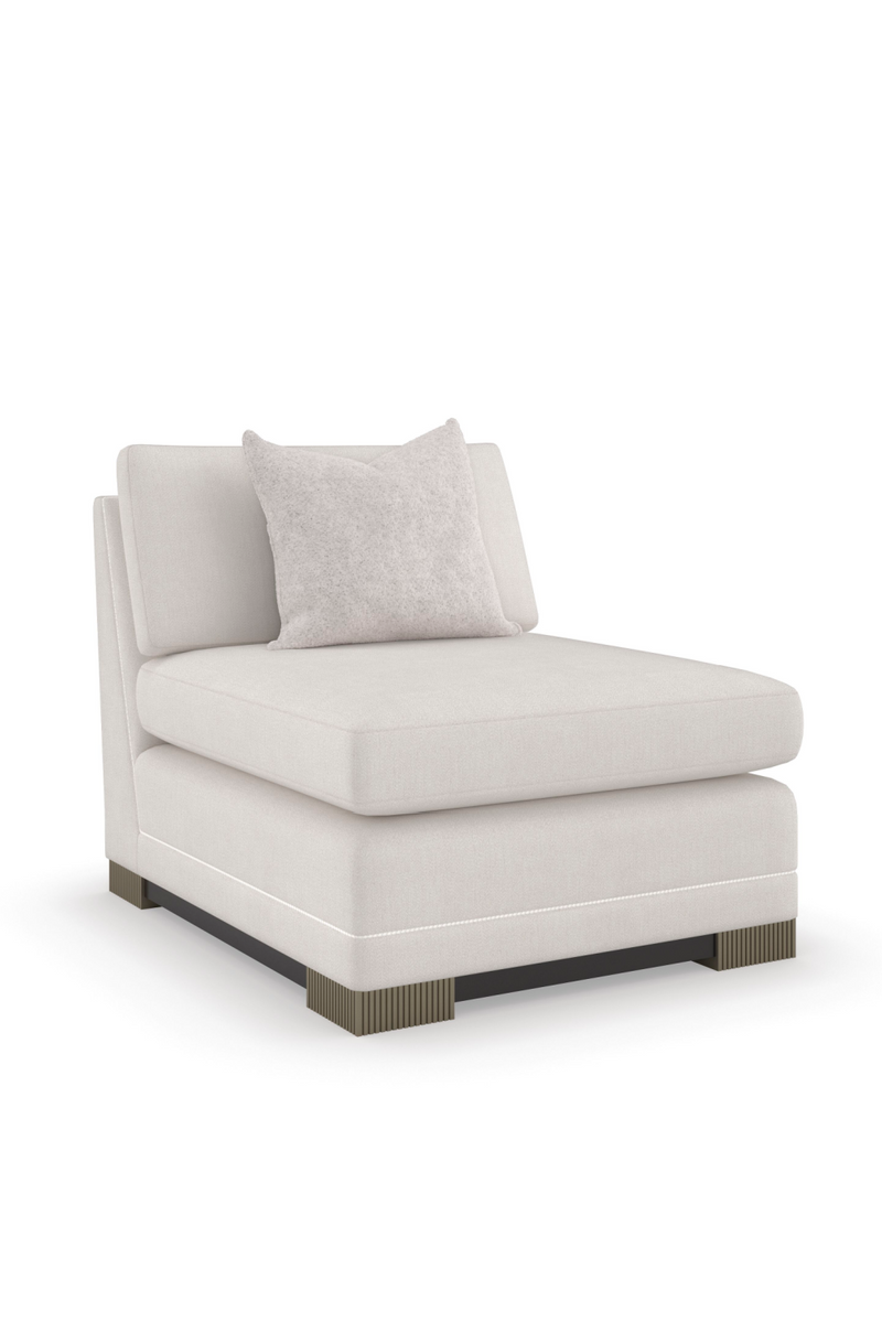 Canapé Modulaire en Chenille Moderne | Caracole Deep Retreat | OROA.fr