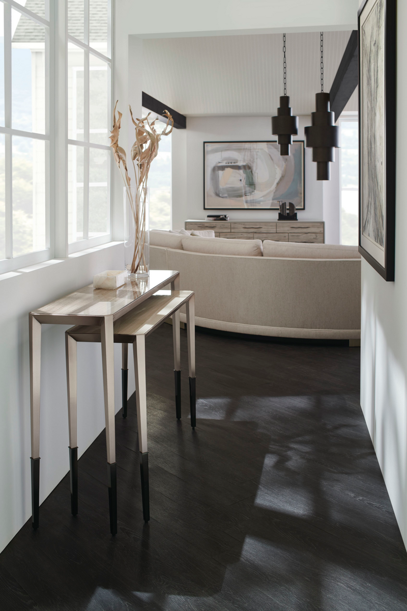 Canapé Modulaire en Chenille Moderne | Caracole Deep Retreat | OROA.fr