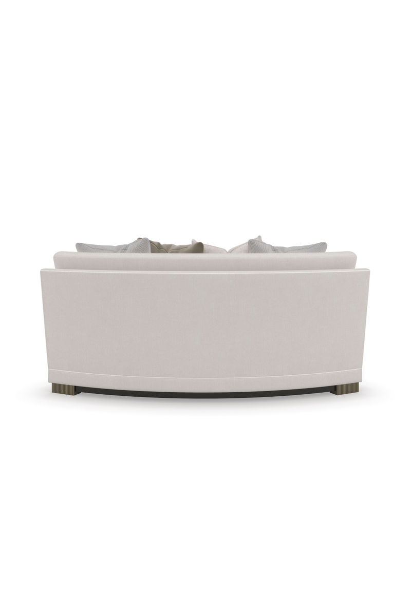 Canapé Modulaire en Chenille Moderne | Caracole Deep Retreat | OROA.fr