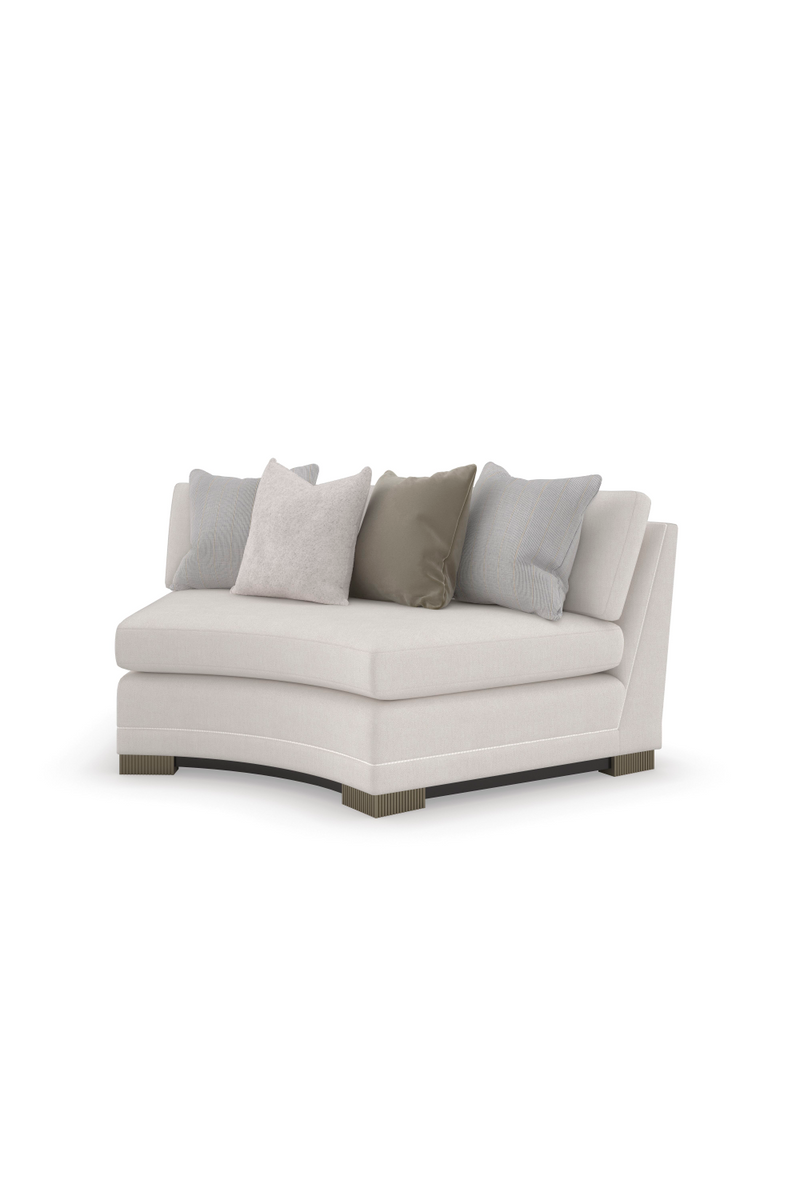 Canapé Modulaire en Chenille Moderne | Caracole Deep Retreat | OROA.fr
