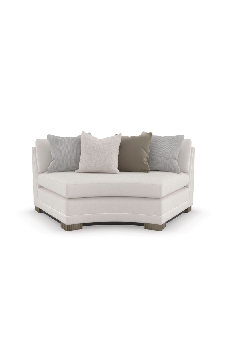 Canapé Modulaire en Chenille Moderne | Caracole Deep Retreat | OROA.fr
