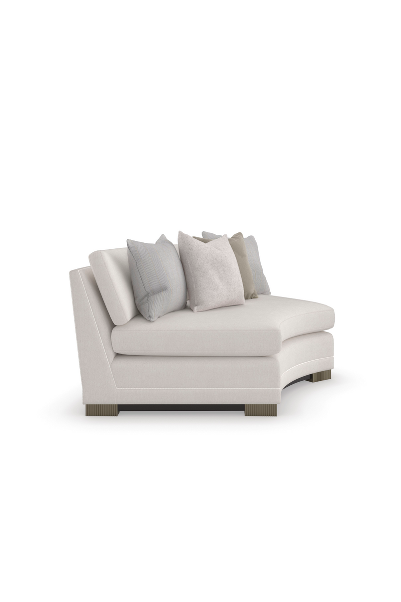 Canapé Modulaire en Chenille Moderne | Caracole Deep Retreat | OROA.fr