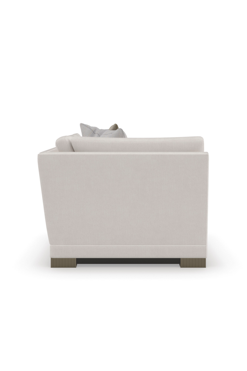 Canapé Modulaire en Chenille Moderne | Caracole Deep Retreat | OROA.fr