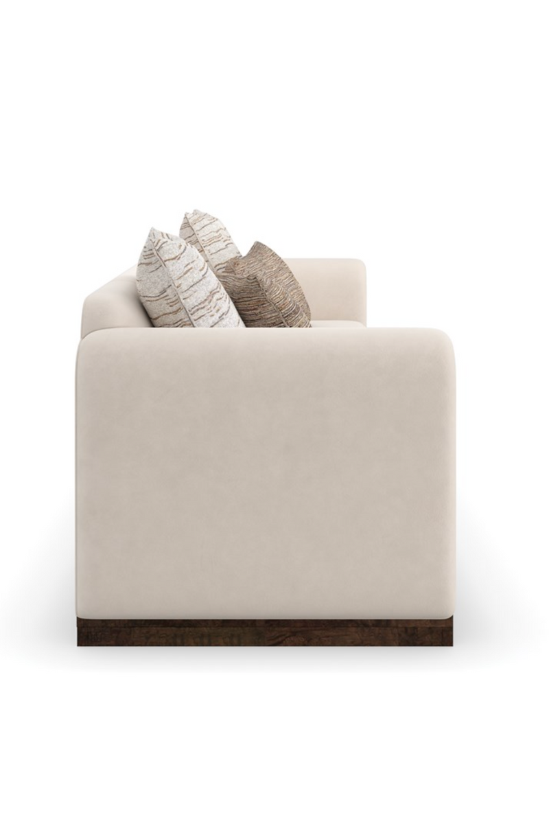 Canapé 3 places en velours | Caracole Dimitri | Meubleluxe.fr