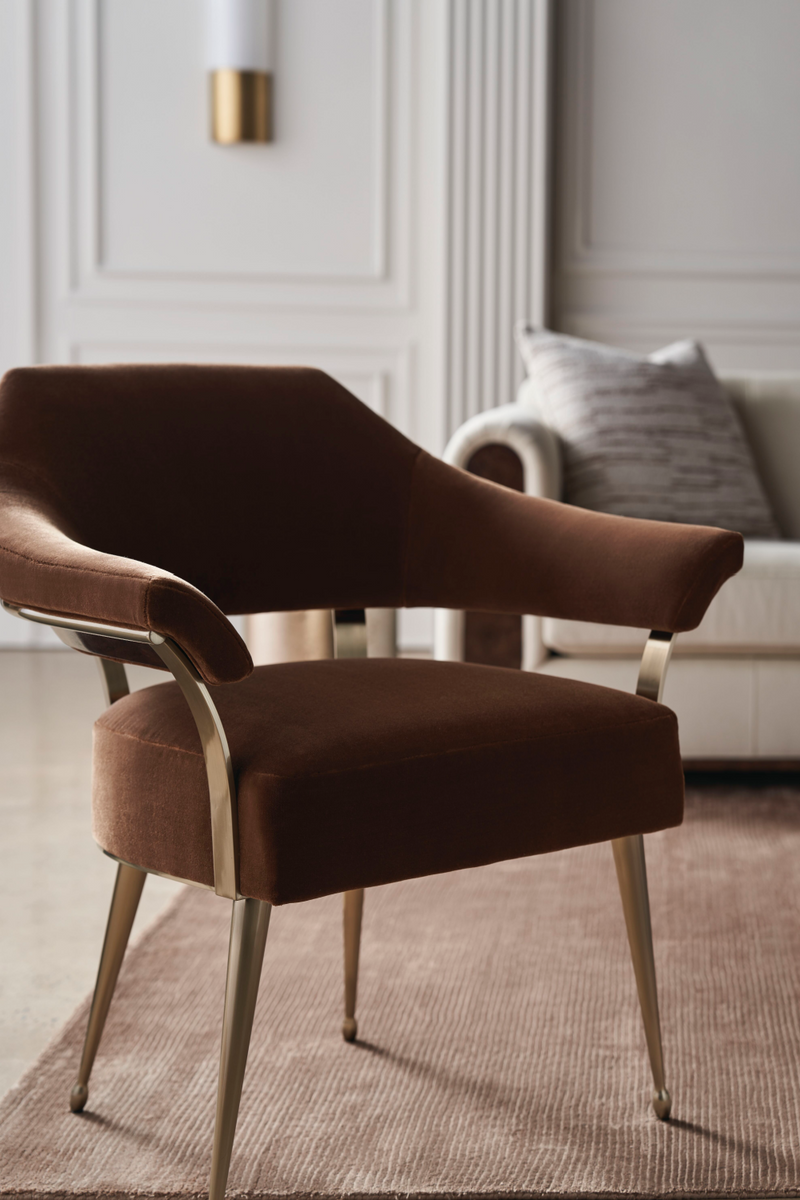 Canapé 3 places en velours | Caracole Dimitri | Meubleluxe.fr