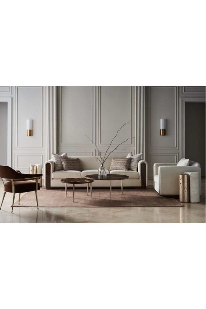 Canapé 3 places en velours | Caracole Dimitri | Meubleluxe.fr