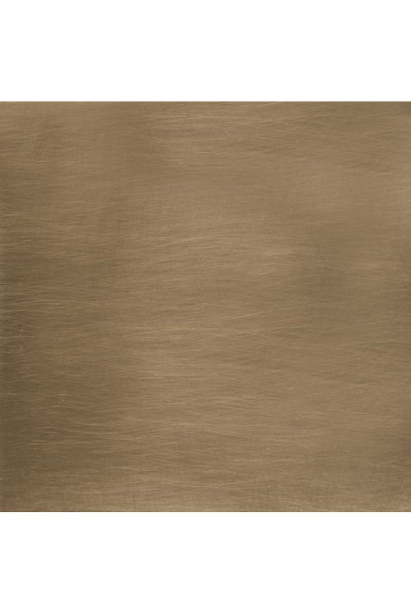 Canapé sanglé en cuir taupe | Caracole Cigar Club | OROA.fr