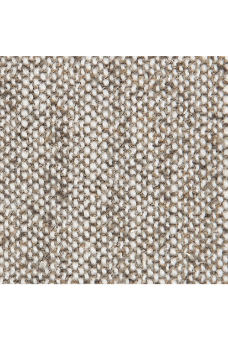 Canapé sanglé en cuir taupe | Caracole Cigar Club | OROA.fr