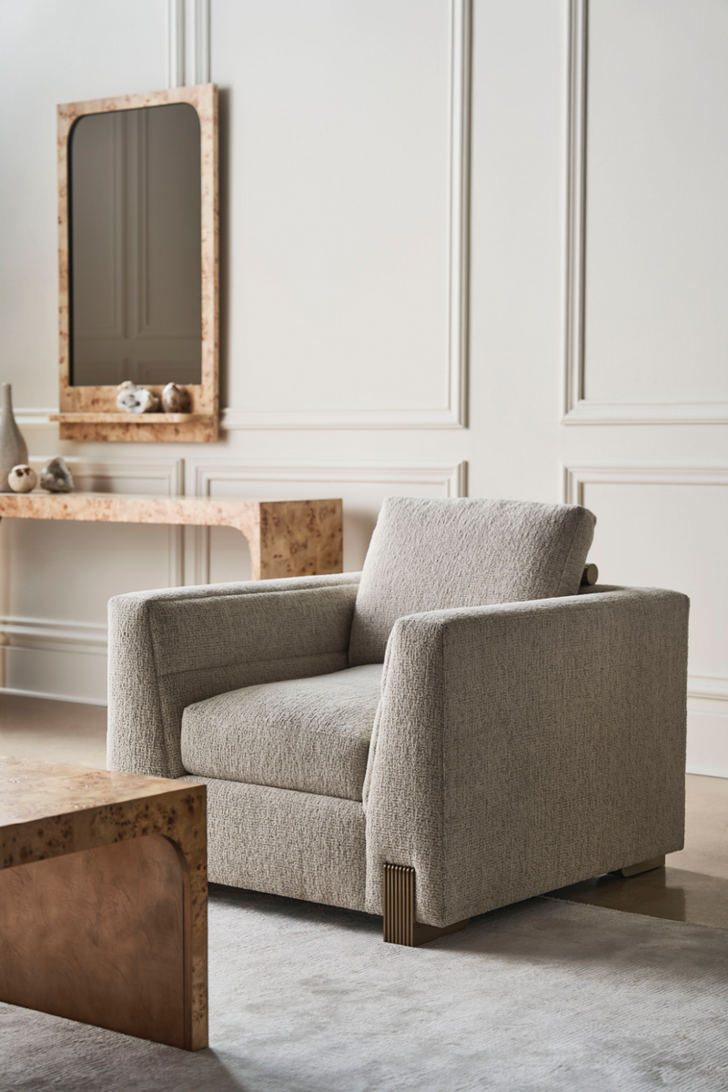 Fauteuil de Détente en Tissu Tissé | Caracole Counter Balance | OROA.fr