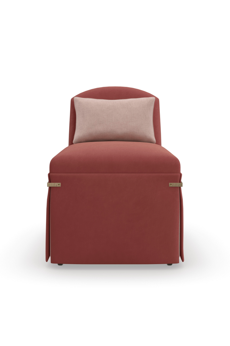 Fauteuil d’Appoint à Dossier Camelback | Caracole Bustle | OROA.fr