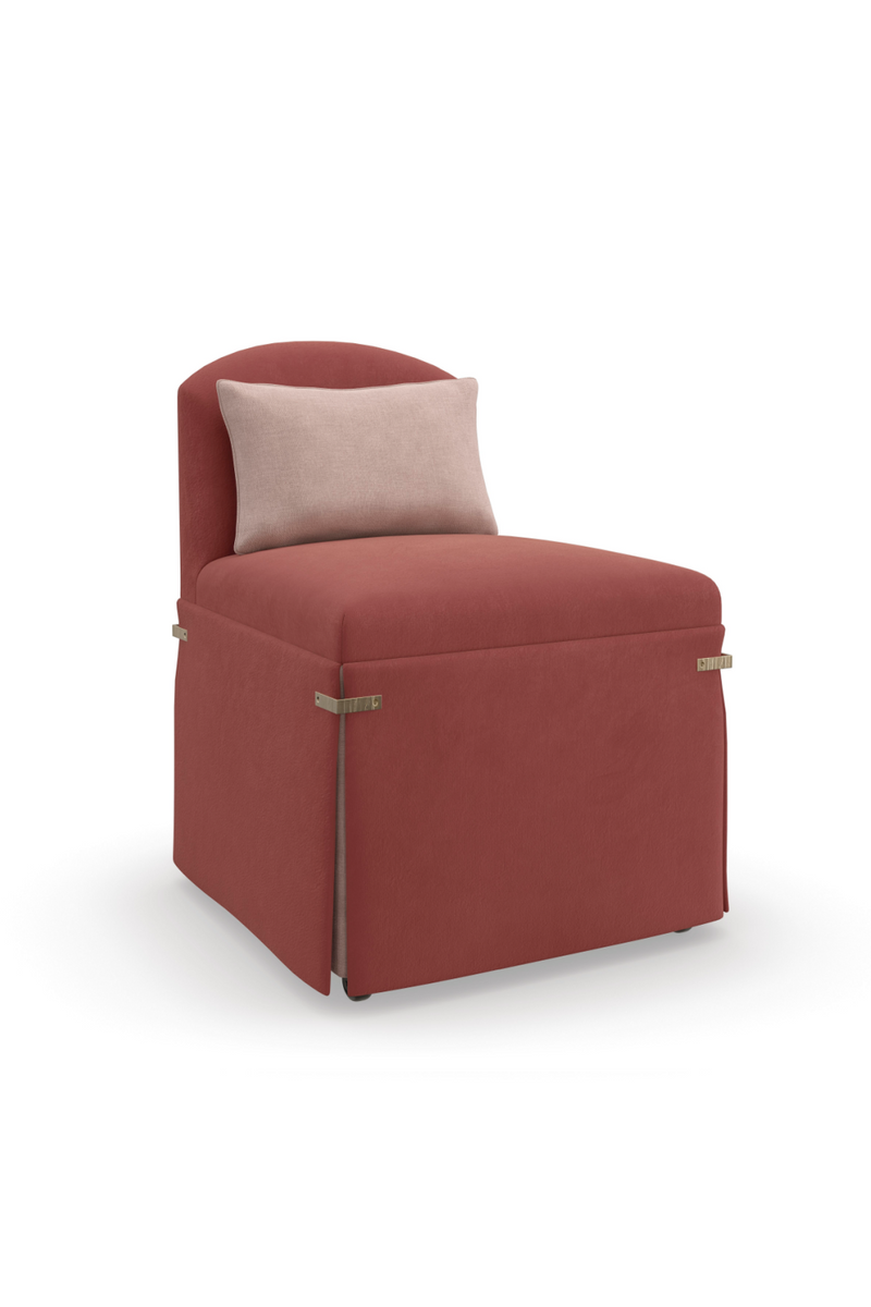 Fauteuil d’Appoint à Dossier Camelback | Caracole Bustle | OROA.fr
