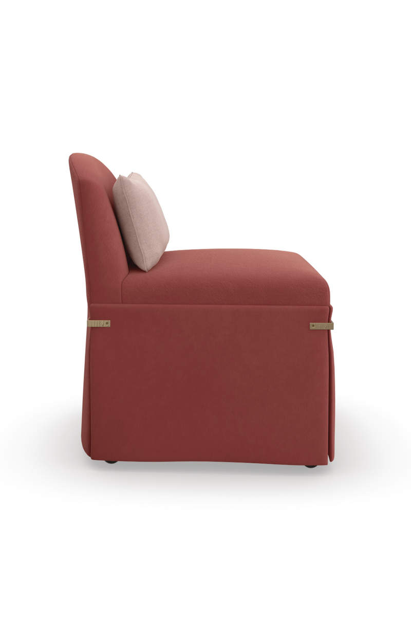 Fauteuil d’Appoint à Dossier Camelback | Caracole Bustle | OROA.fr