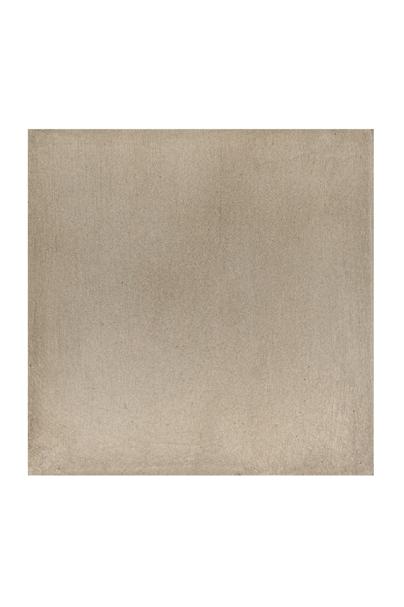 Fauteuil lounge pivotant en velours taupe | Caracole Clipper | OROA.fr