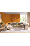 Fauteuil de détente sculptural moderne | Caracole Parallax | OROA.fr