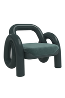 Fauteuil d’Accent Torsadé Brillant | Caracole Gelée | OROA.fr