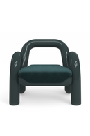 Fauteuil d’Accent Torsadé Brillant | Caracole Gelée | OROA.fr