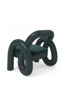 Fauteuil d’Accent Torsadé Brillant | Caracole Gelée | OROA.fr