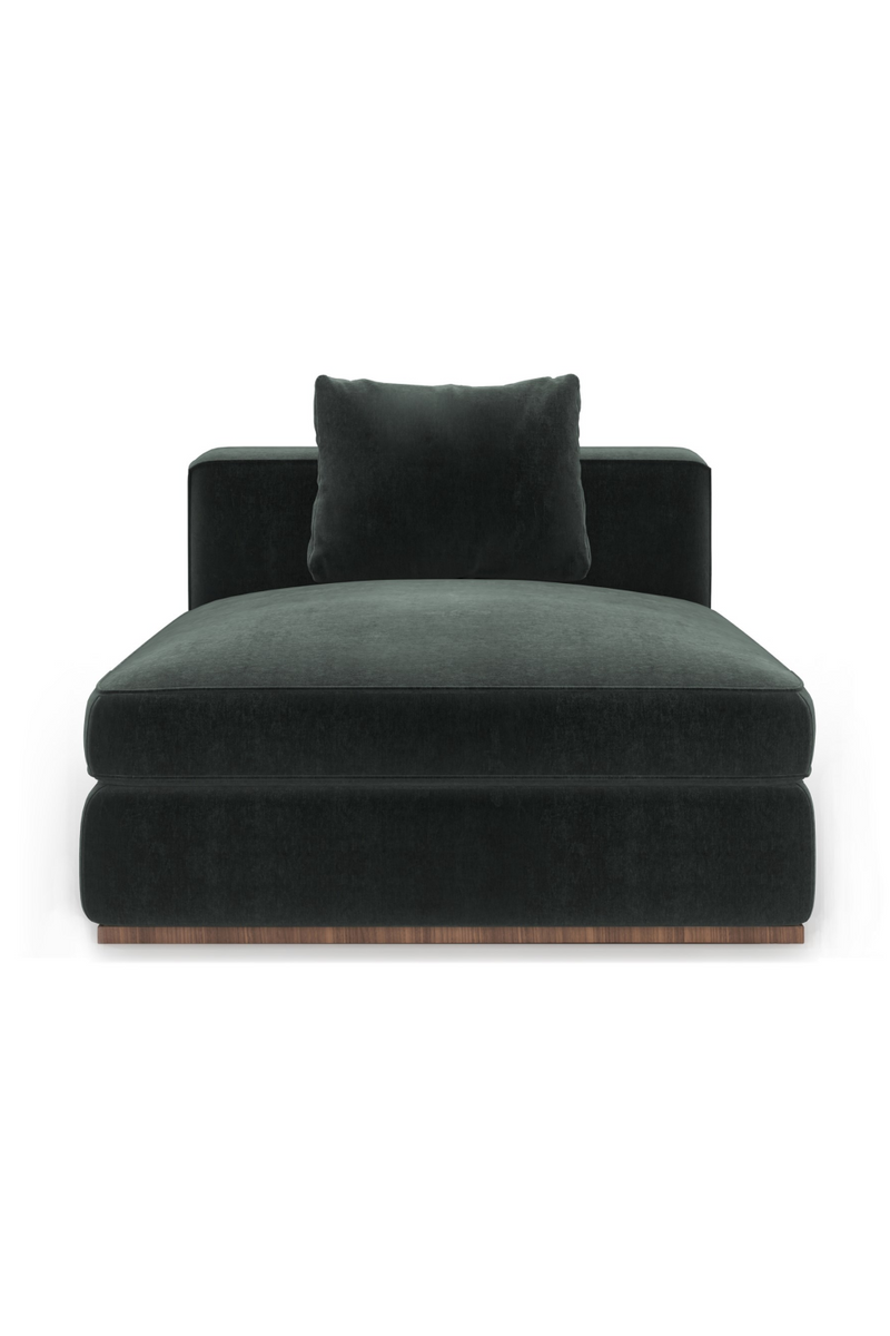 Canapé Modulaire Rembourré Noir | Caracole Bello | Meubleluxe.fr
