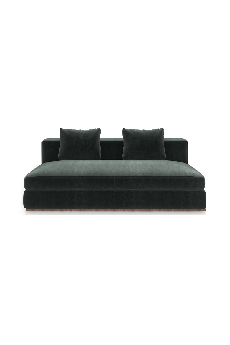Canapé Modulaire Rembourré Noir | Caracole Bello | Meubleluxe.fr