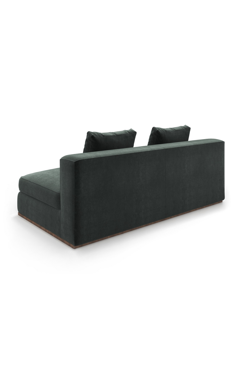 Canapé Modulaire Rembourré Noir | Caracole Bello | Meubleluxe.fr