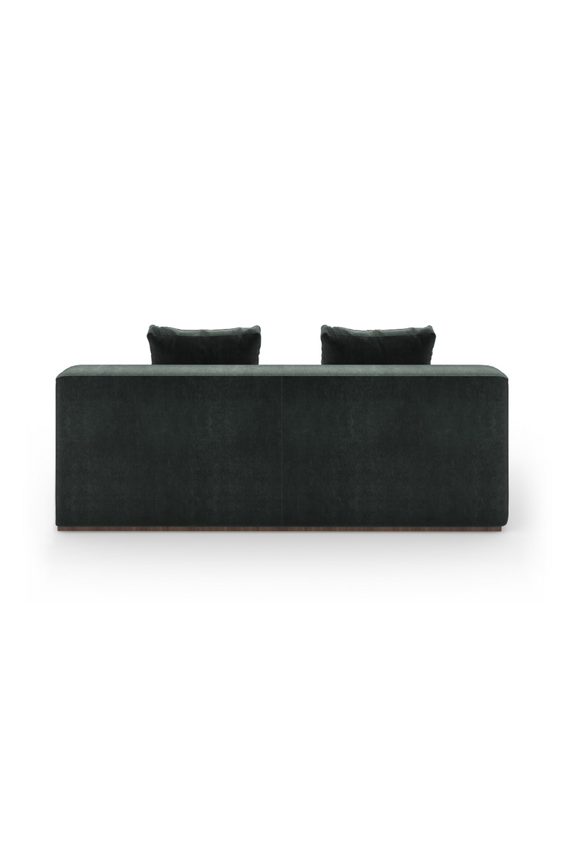 Canapé Modulaire Rembourré Noir | Caracole Bello | Meubleluxe.fr