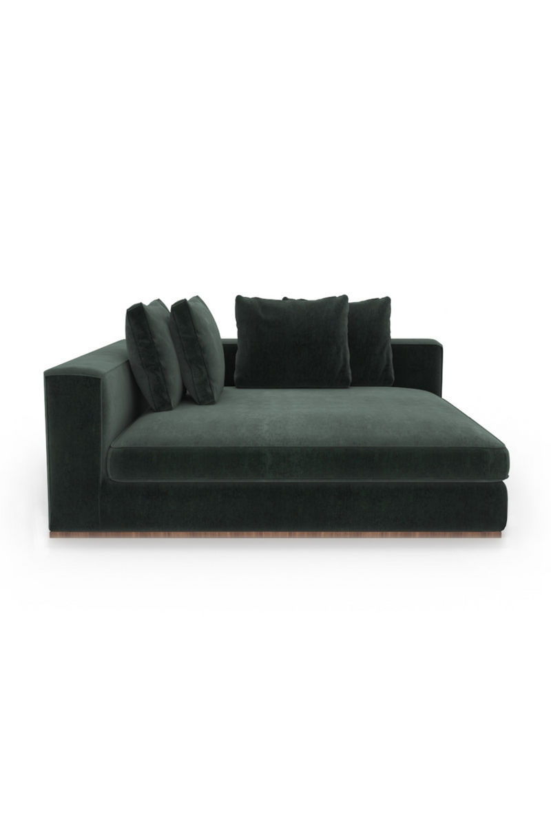 Canapé Modulaire Rembourré Noir | Caracole Bello | Meubleluxe.fr