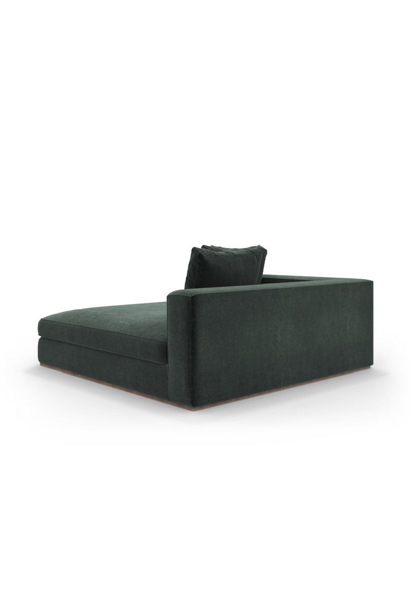 Canapé Modulaire Rembourré Noir | Caracole Bello | Meubleluxe.fr