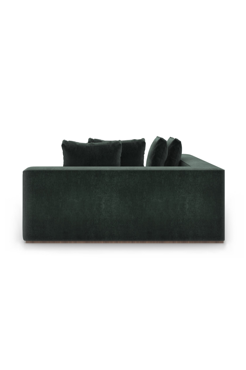 Canapé Modulaire Rembourré Noir | Caracole Bello | Meubleluxe.fr