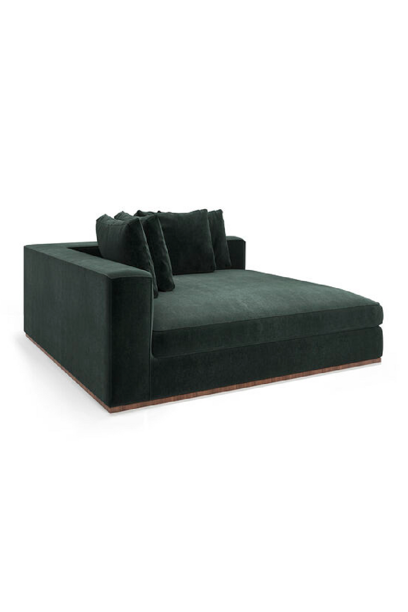 Canapé Modulaire Rembourré Noir | Caracole Bello | Meubleluxe.fr