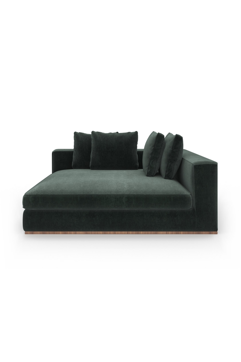 Canapé Modulaire Rembourré Noir | Caracole Bello | Meubleluxe.fr