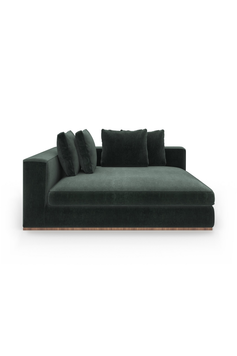 Canapé Modulaire Rembourré Noir | Caracole Bello | Meubleluxe.fr