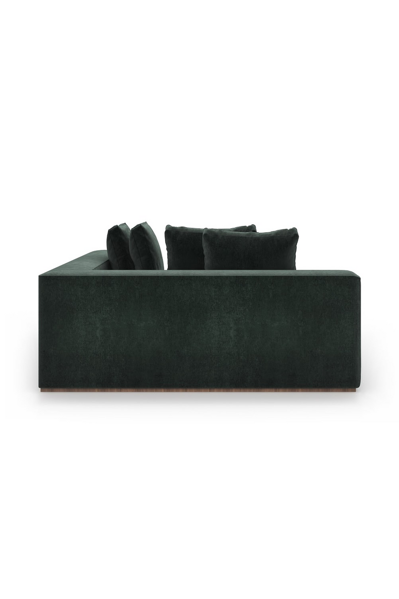 Canapé Modulaire Rembourré Noir | Caracole Bello | Meubleluxe.fr