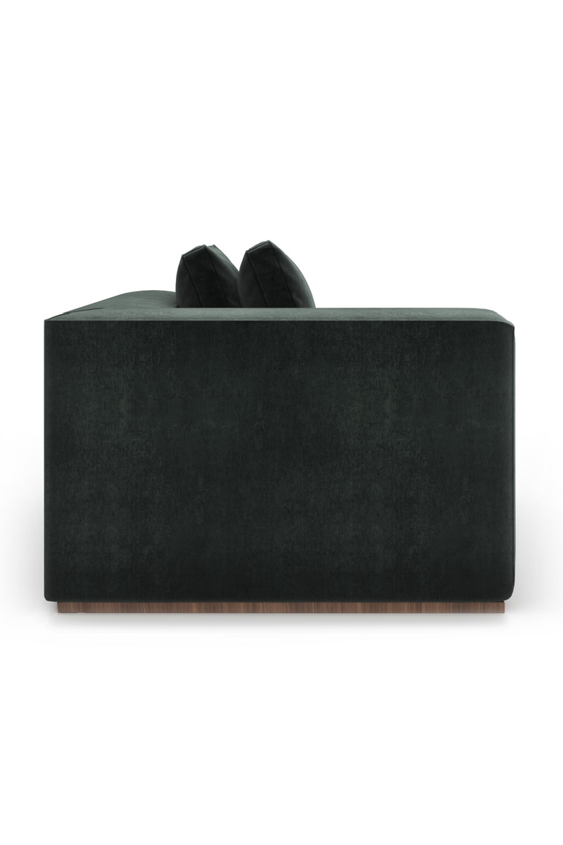 Canapé Modulaire Rembourré Noir | Caracole Bello | Meubleluxe.fr