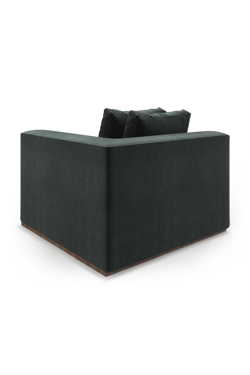 Canapé Modulaire Rembourré Noir | Caracole Bello | Meubleluxe.fr