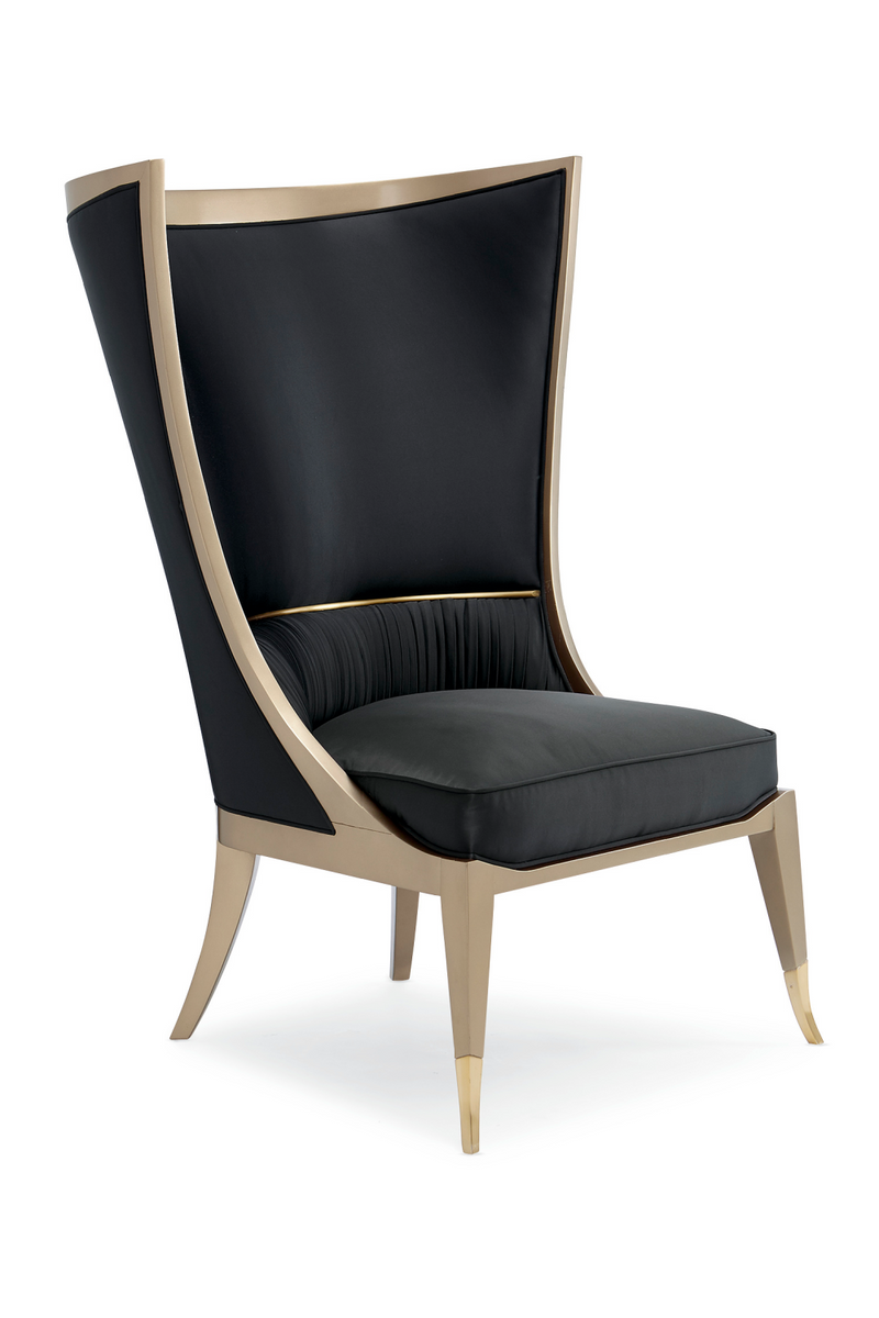 Fauteuil À Dossier Ailé Courbé | Caracole Pop Your Collar | OROA.fr