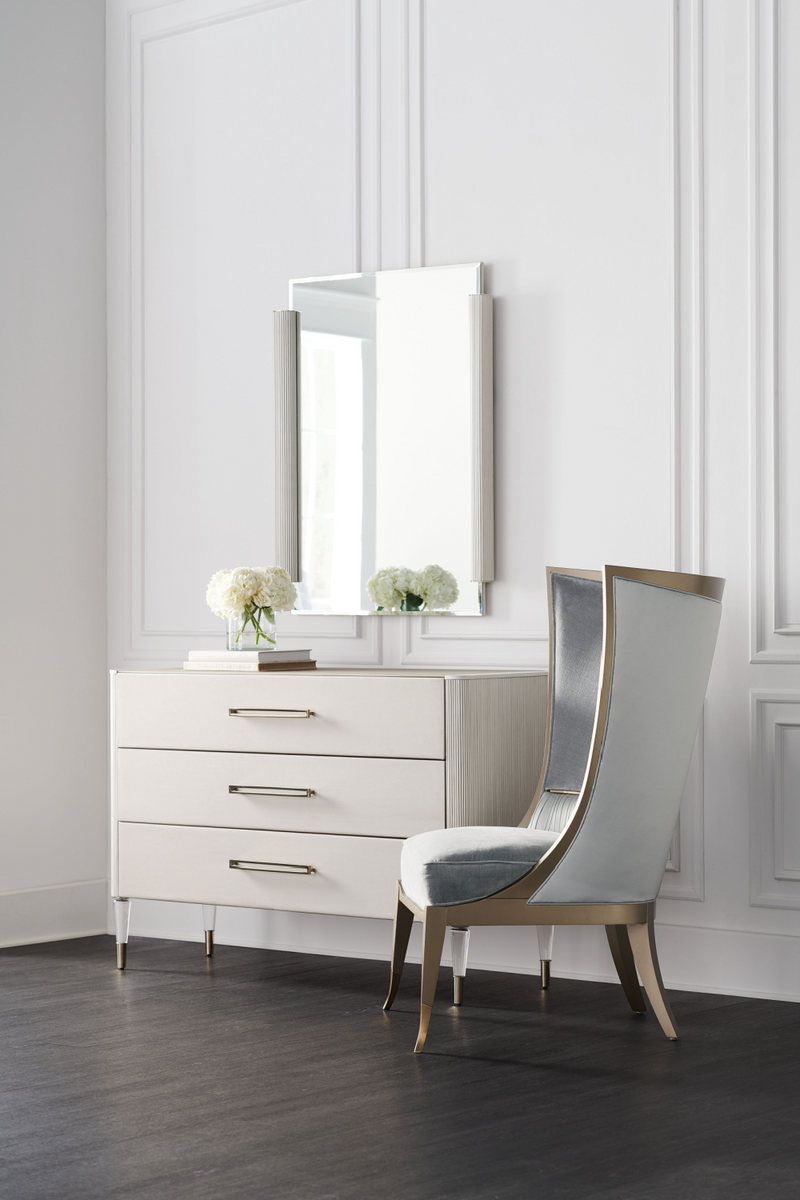 Fauteuil À Dossier Ailé Courbé | Caracole Pop Your Collar | OROA.fr