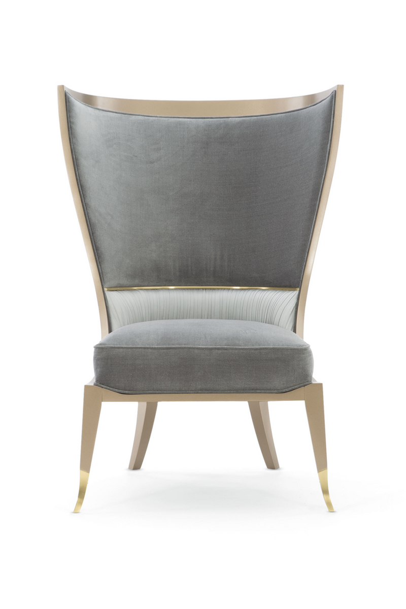 Fauteuil À Dossier Ailé Courbé | Caracole Pop Your Collar | OROA.fr