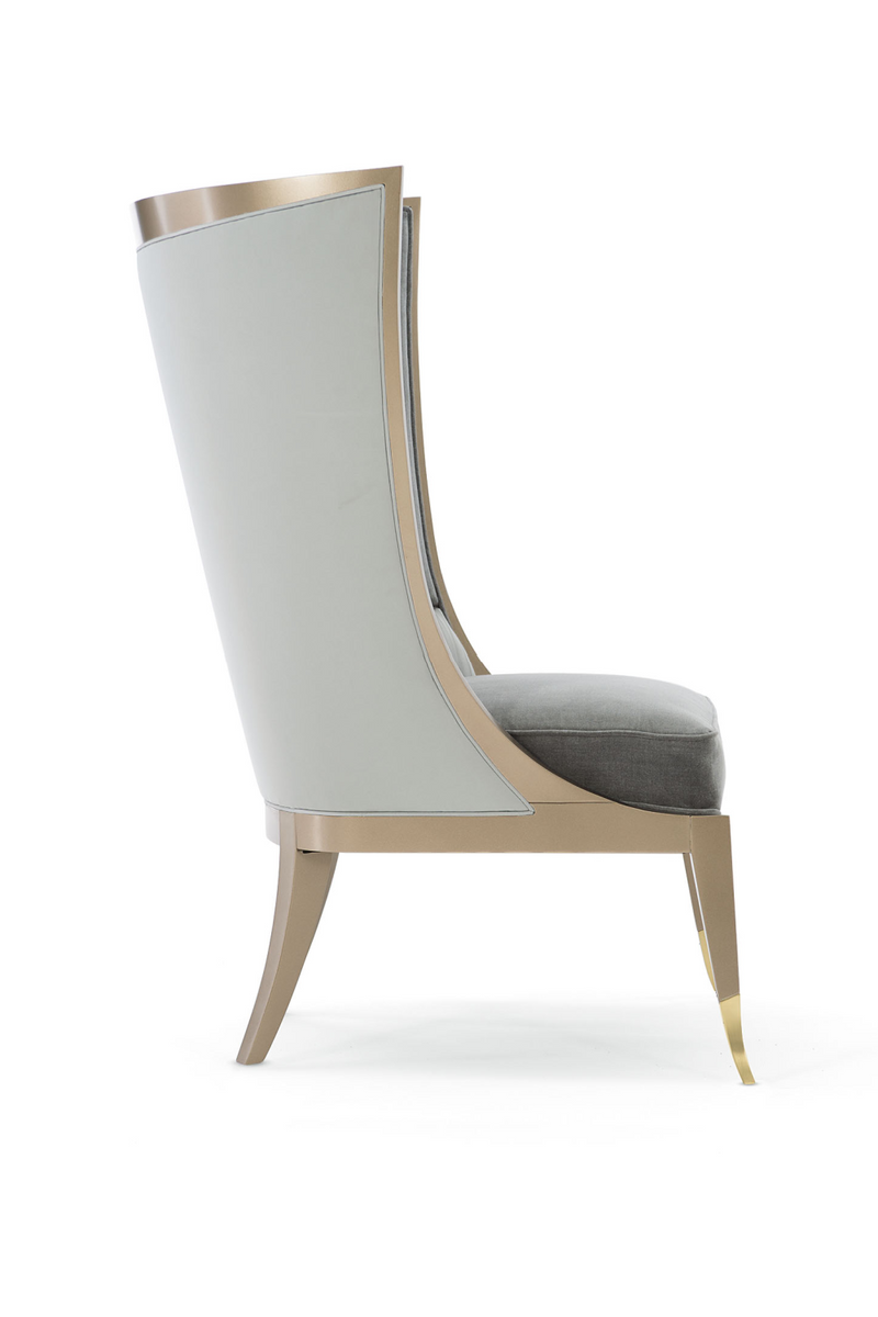 Fauteuil À Dossier Ailé Courbé | Caracole Pop Your Collar | OROA.fr