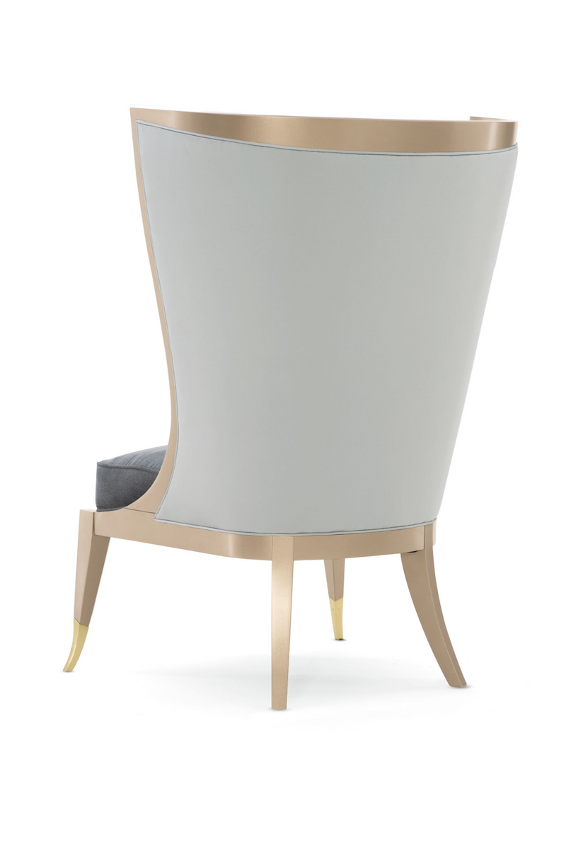 Fauteuil À Dossier Ailé Courbé | Caracole Pop Your Collar | OROA.fr