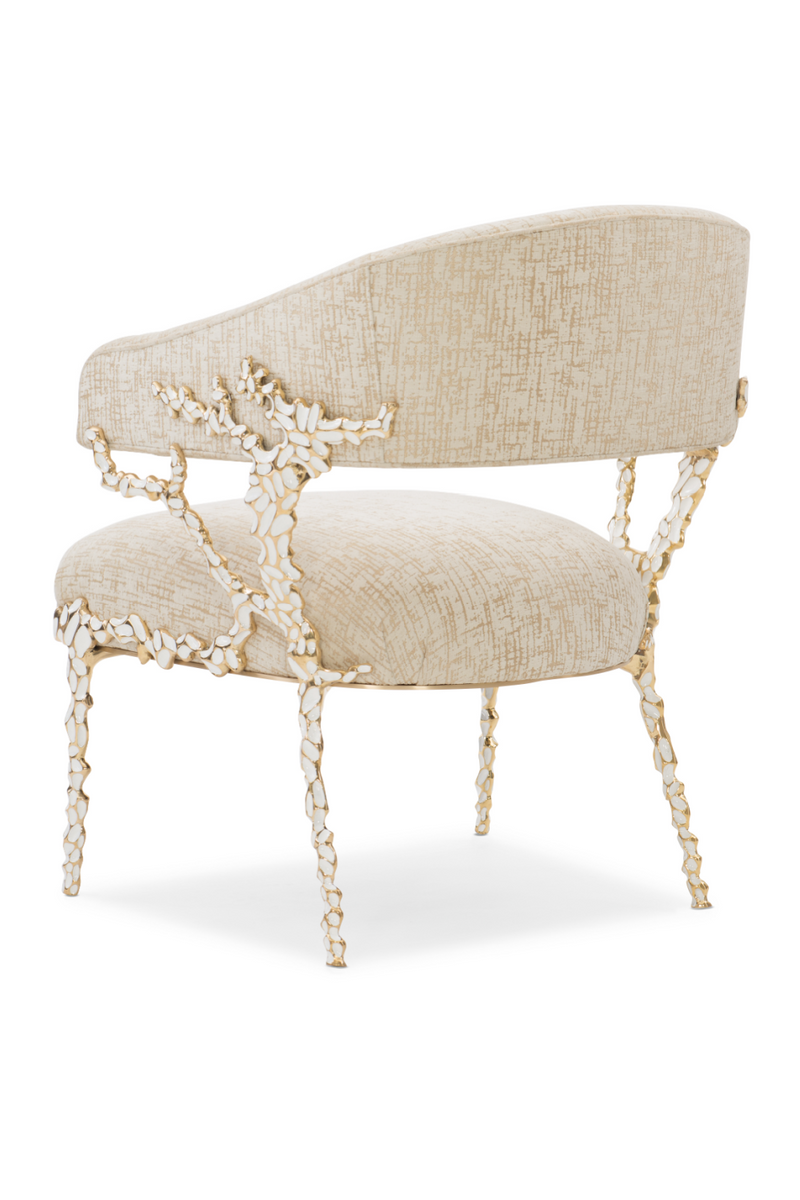 Fauteuil Moderne Orné | Caracole Glimmer of Home | OROA.fr