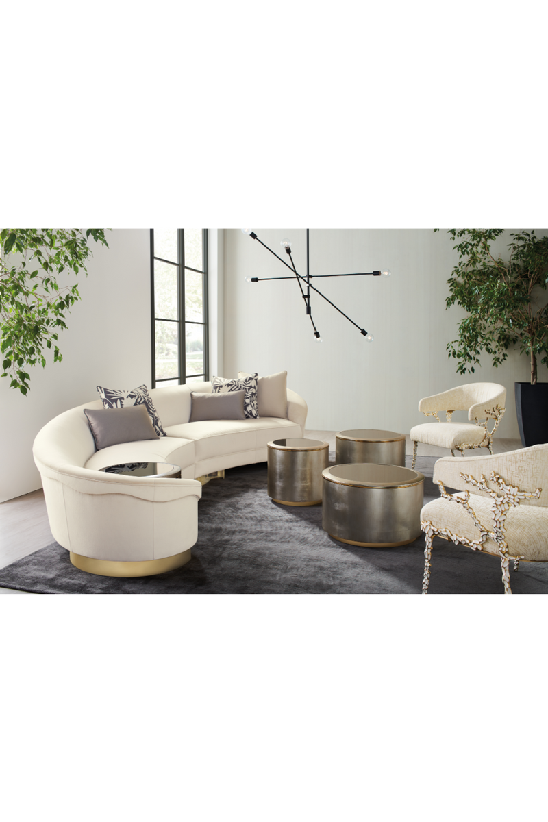 Fauteuil Moderne Orné | Caracole Glimmer of Home | OROA.fr