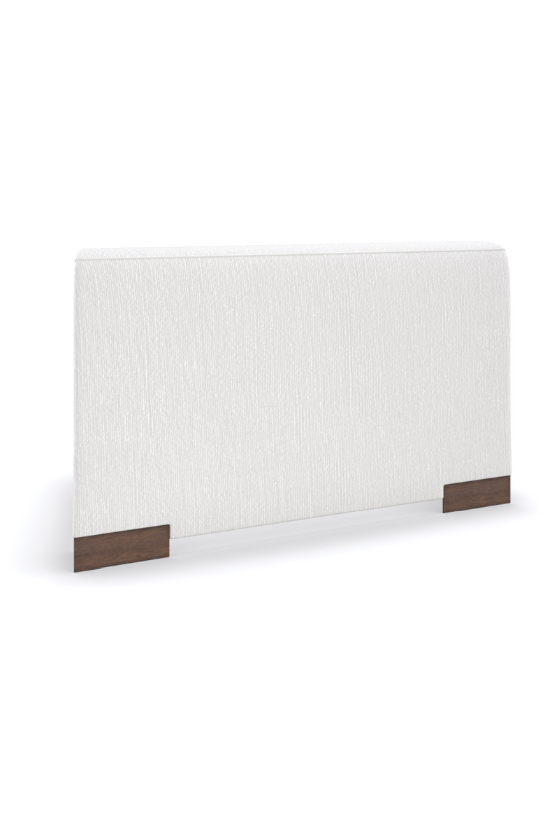 Fauteuil Modulaire en Chenille Blanche | Caracole Lounge Around | OROA.fr