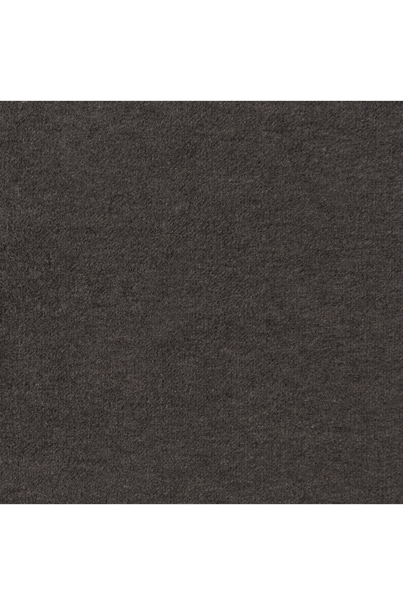 Fauteuil Club en Velours Gris Foncé | Caracole Eclipse | Oroa.fr