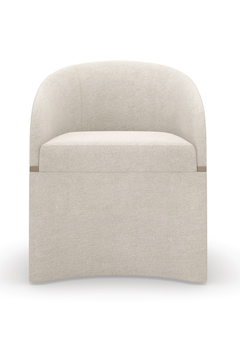 Fauteuil d’Appoint à Dossier Courbé | Caracole Dune | OROA.fr
