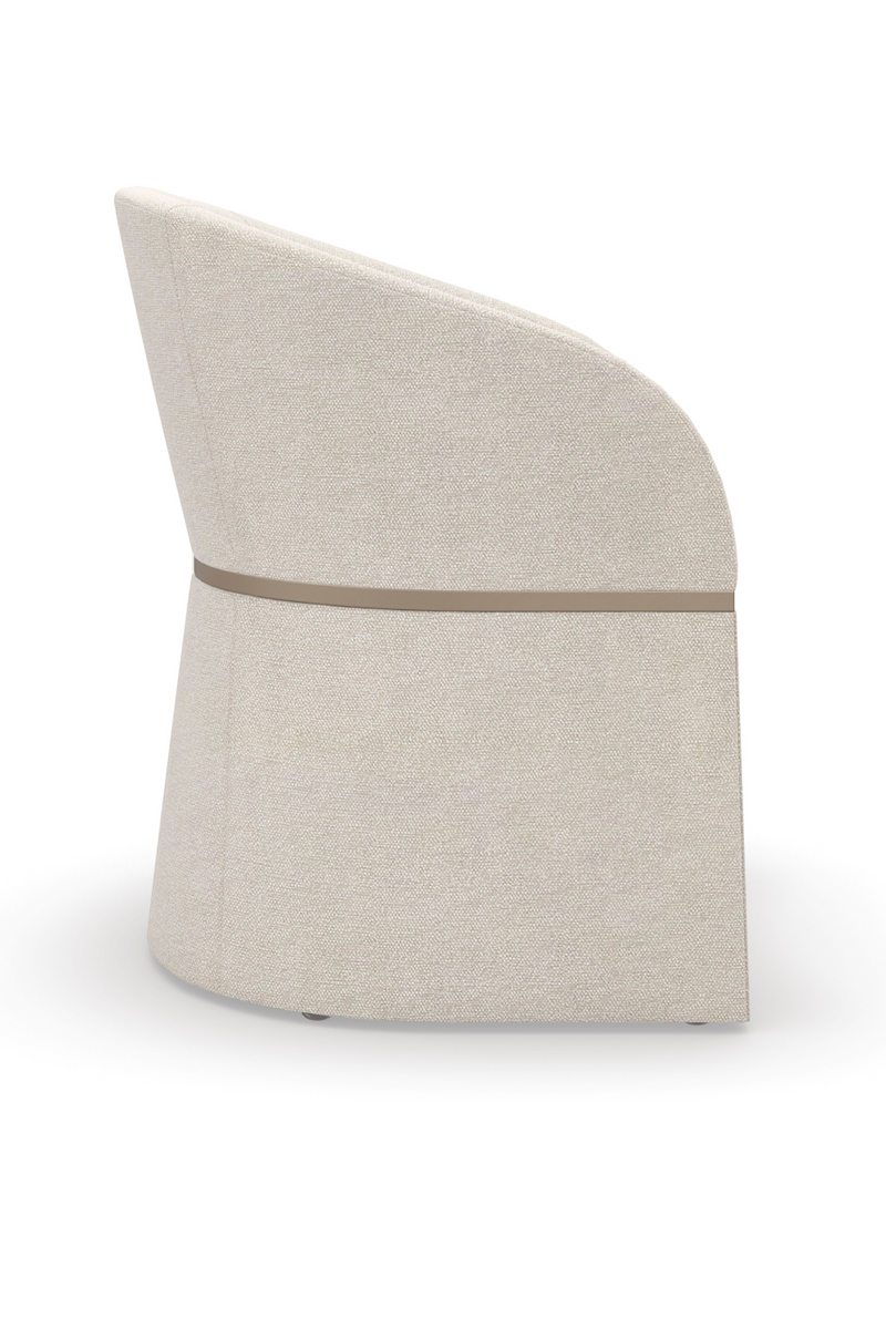 Fauteuil d’Appoint à Dossier Courbé | Caracole Dune | OROA.fr