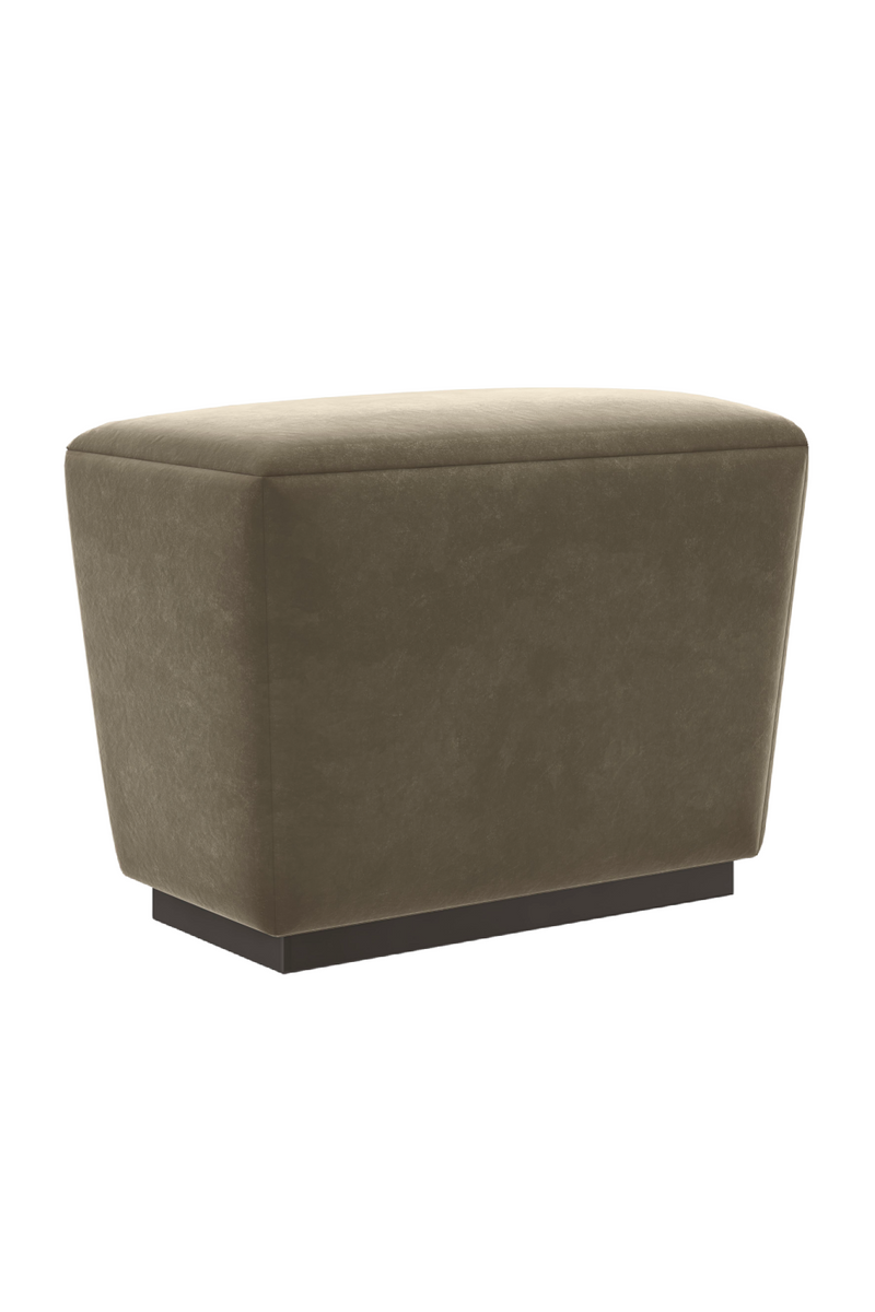 Pouf de Rangement en Mohair | Caracole Castor | OROA.fr