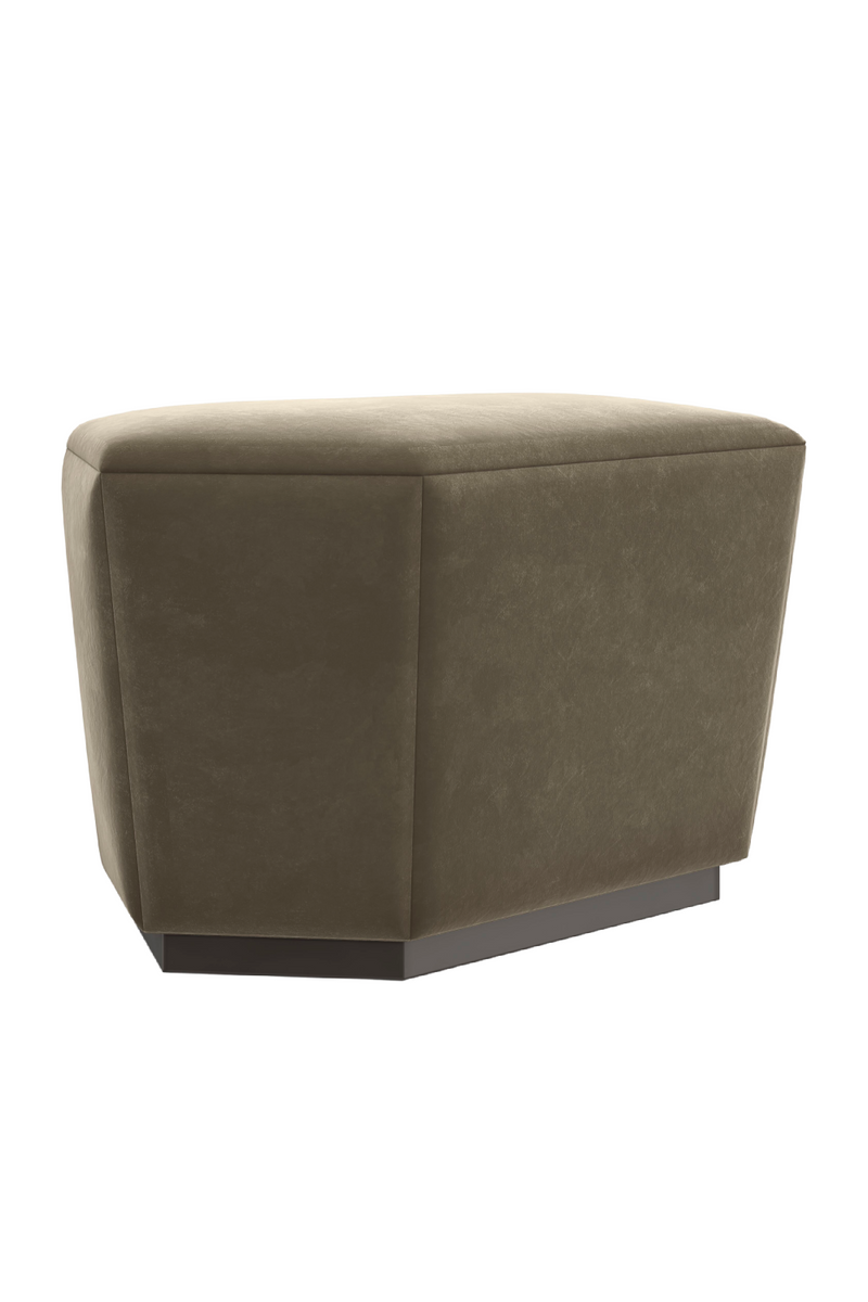 Pouf de Rangement en Mohair | Caracole Castor | OROA.fr