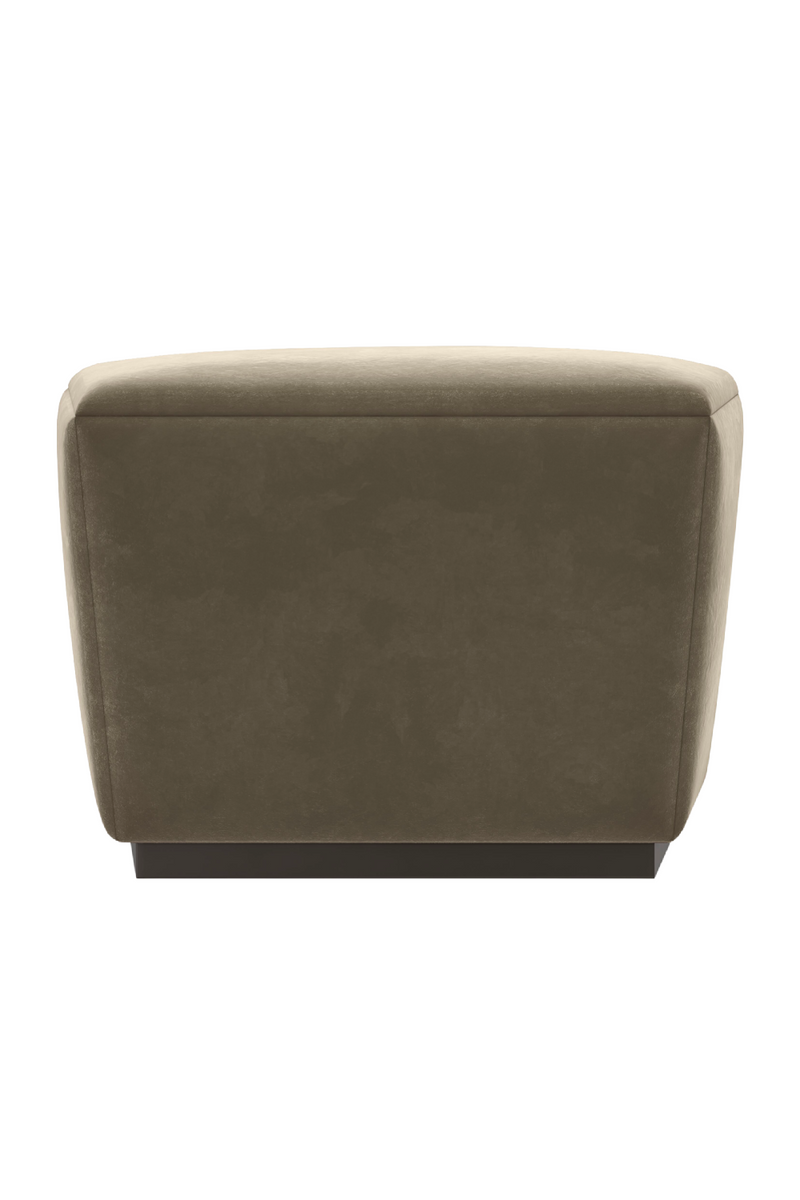 Pouf de Rangement en Mohair | Caracole Castor | OROA.fr
